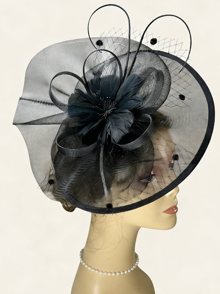 Elegant Fascinator Garden Wedding