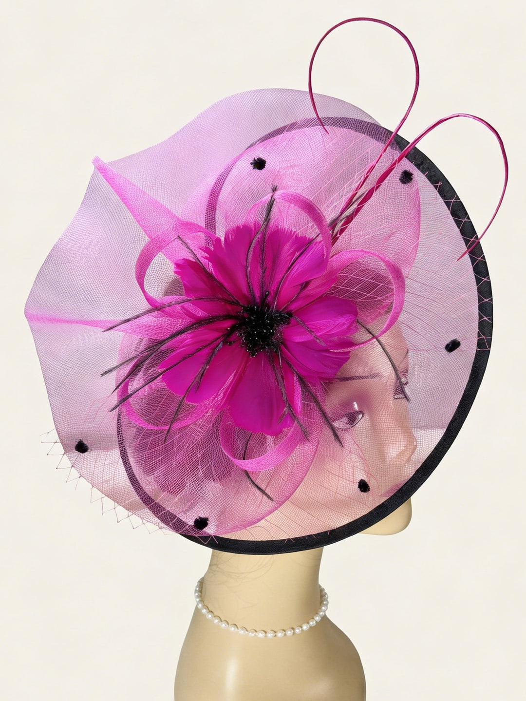 Elegant Fascinator Garden Wedding