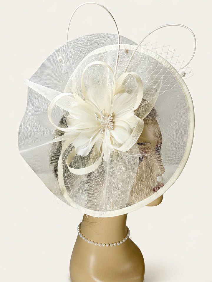 Elegant Fascinator Garden Wedding
