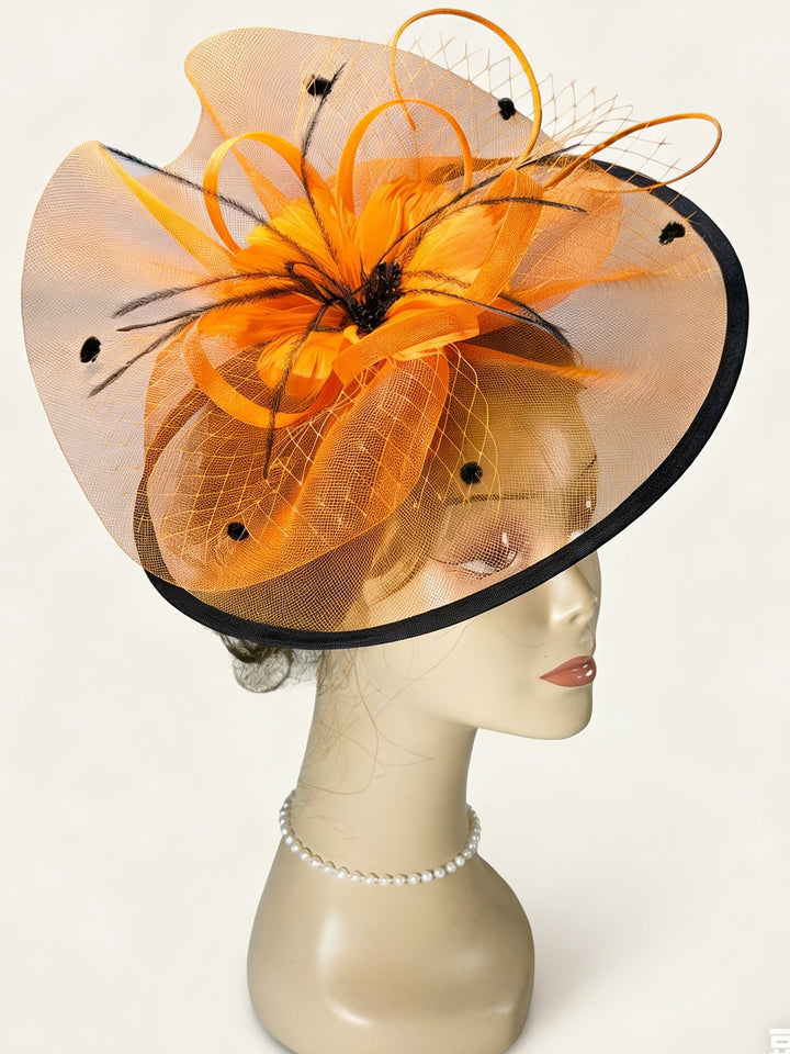 Elegant Fascinator Garden Wedding