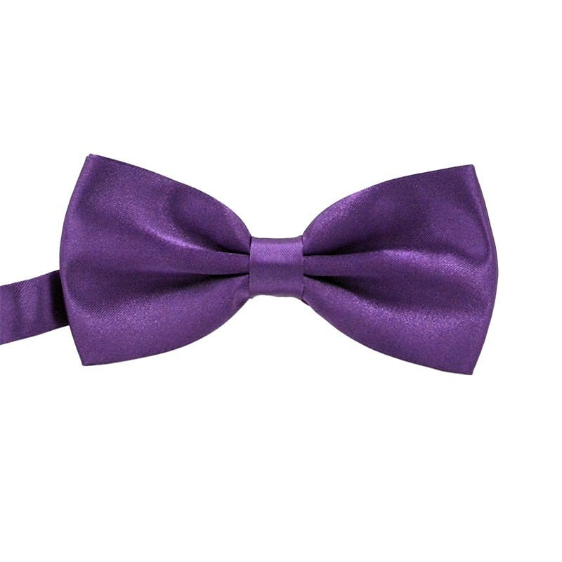 Men's Solid coloured Bow Tie Fashion Party Wedding Formal Evening