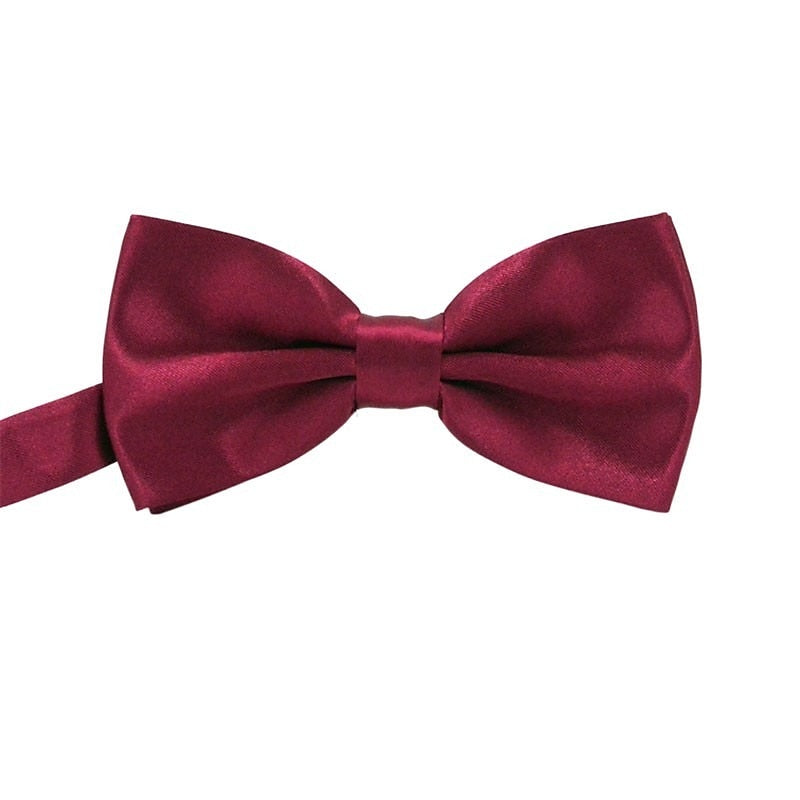 Men's Solid coloured Bow Tie Fashion Party Wedding Formal Evening