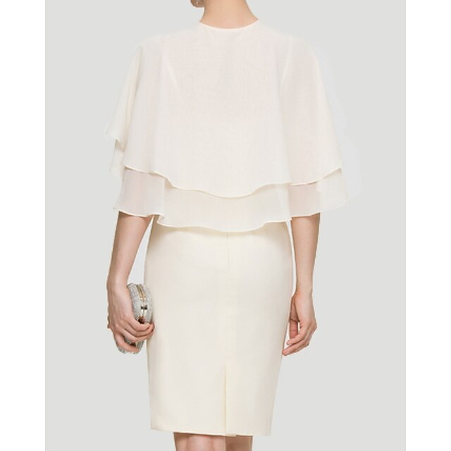 Women‘s Wrap Elegant Sun Protection Sleeveless Chiffon With Pure Color