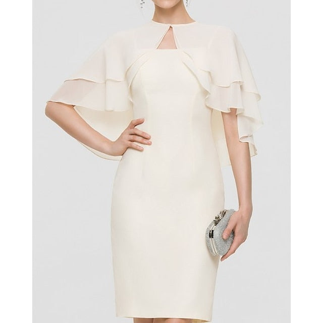 Women‘s Wrap Elegant Sun Protection Sleeveless Chiffon With Pure Color