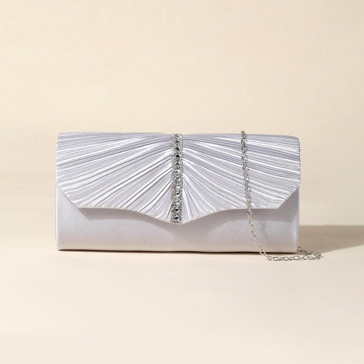 Glitter Envelope Metal Folds Clutch Bags