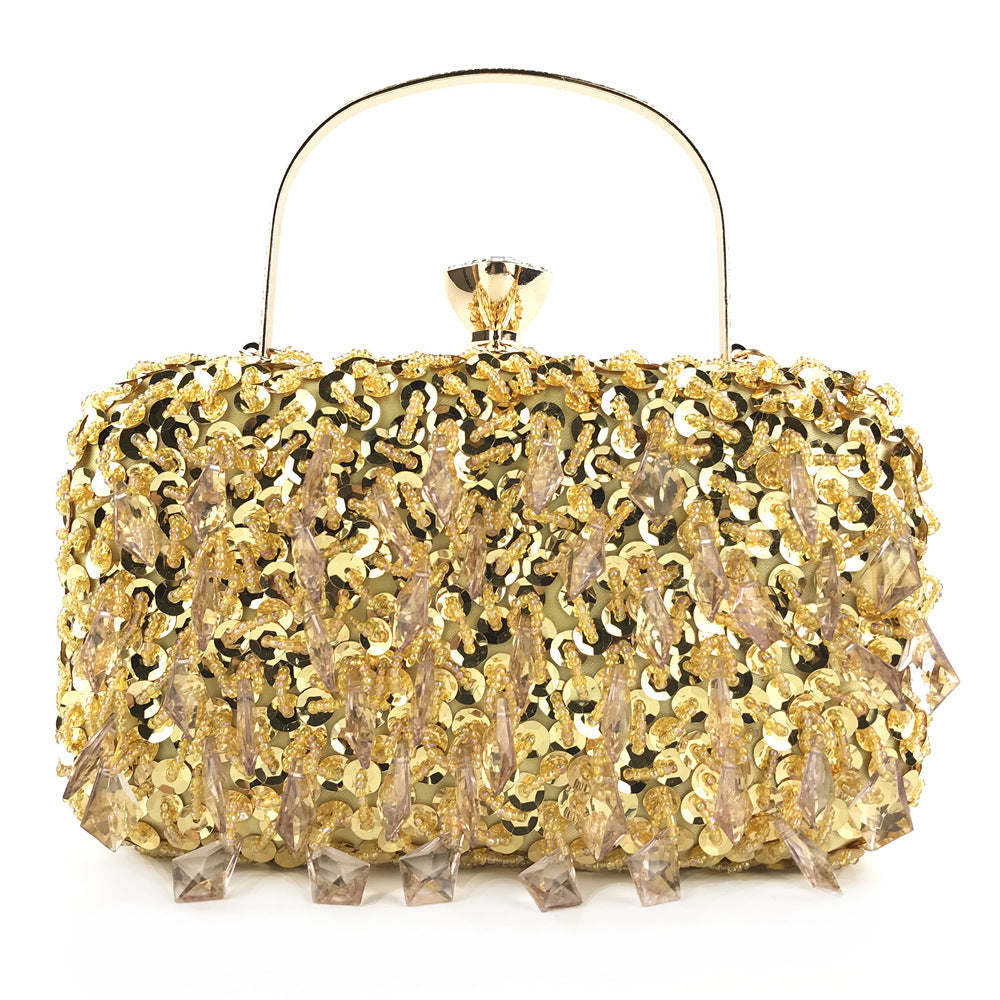 Imitation Diamond Sequins Hand Clutch Bags