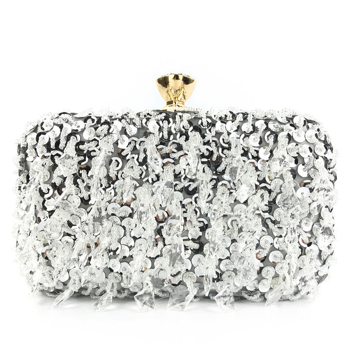 Imitation Diamond Sequins Hand Clutch Bags