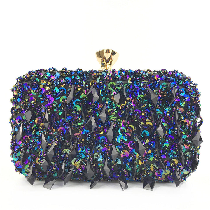 Imitation Diamond Sequins Hand Clutch Bags