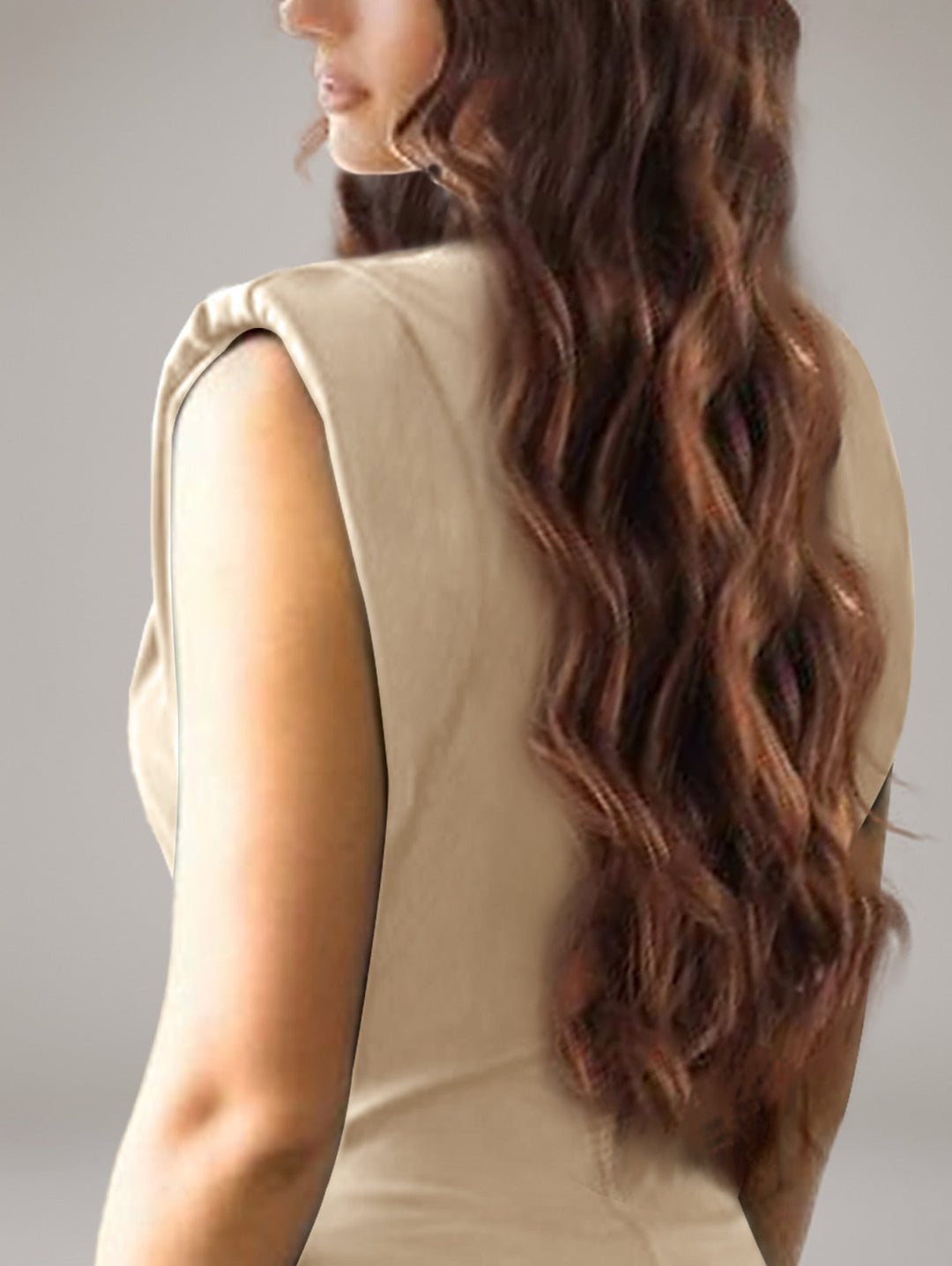 Sheath/Column Scoop Sleeveless Floor-Length Mother of the Bride Dresses with Bow & Shoulder Pad