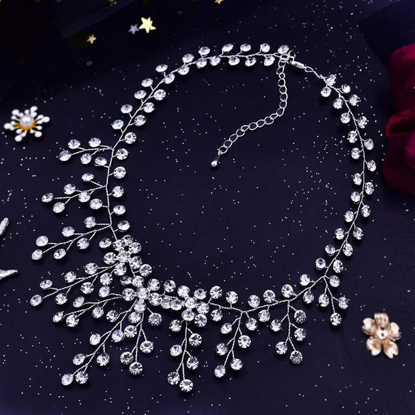 Luxurious Rhinestone Princess Necklaces