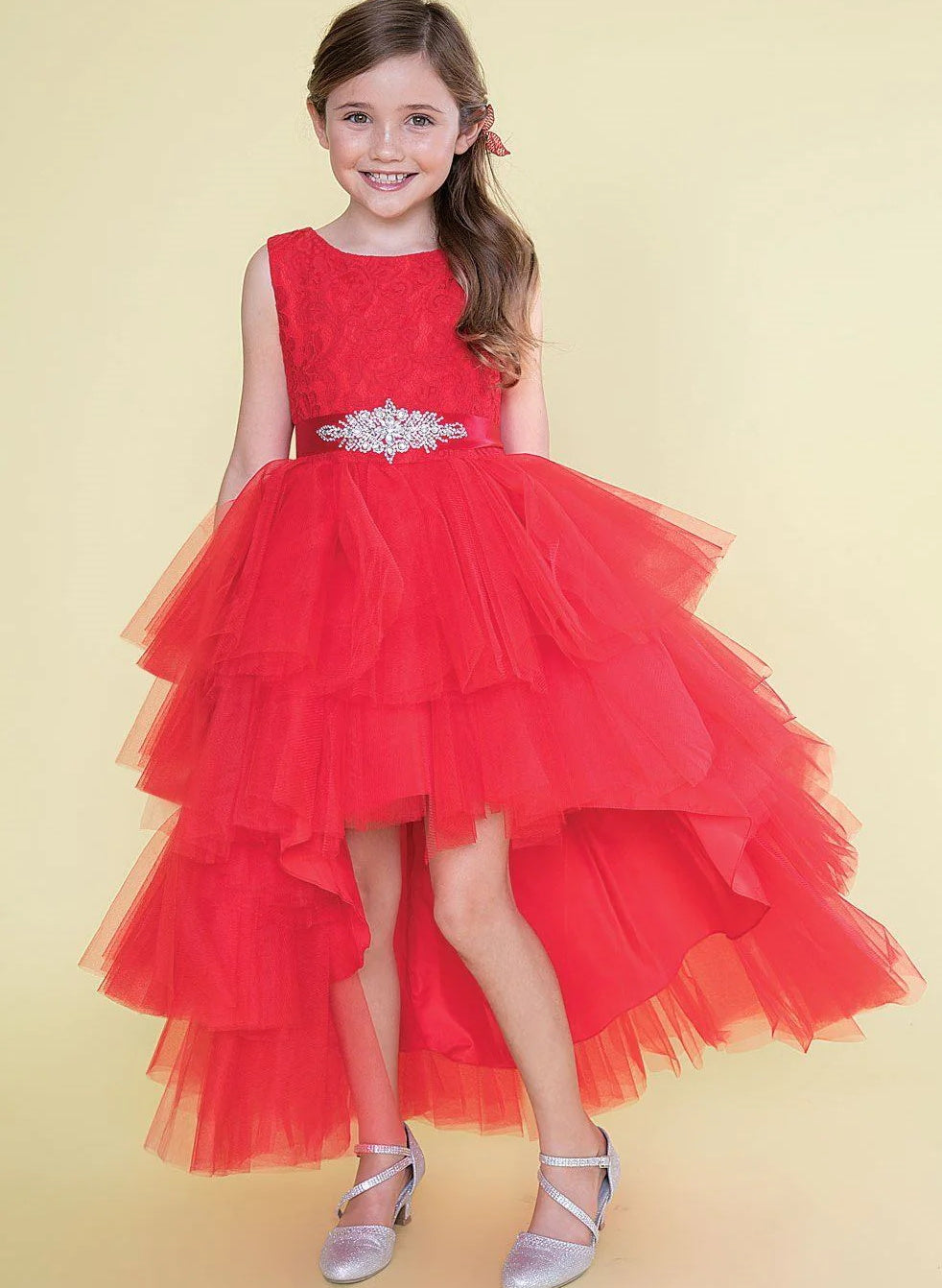 Ball Gown Tulle Flower Girl Dresses With Beading