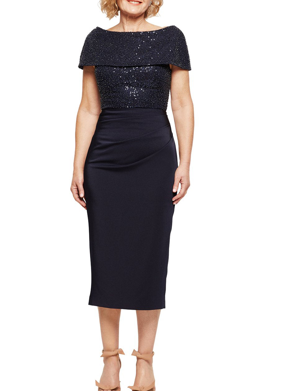 Sheath/Column Mother of the Bride Dresses with Sequins