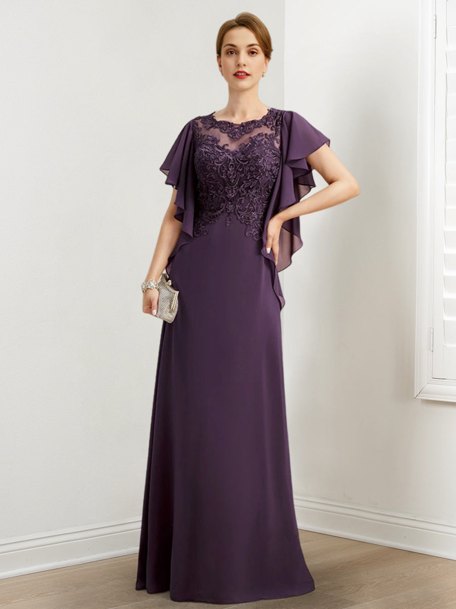 A-Line/Princess Mother of the Bride Dresses with Applique