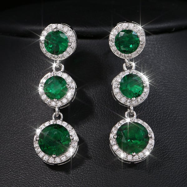 Rhinestone Dangle Earrings