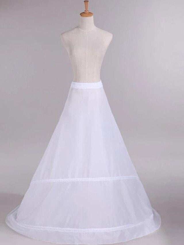 Wedding Slips Polyester Cathedral-Length Petticoats