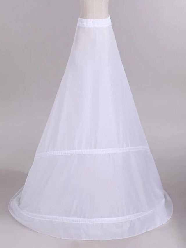 Wedding Slips Polyester Cathedral-Length Petticoats