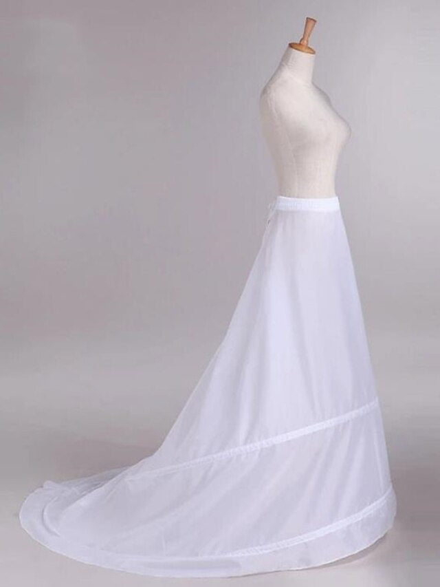 Wedding Slips Polyester Cathedral-Length Petticoats