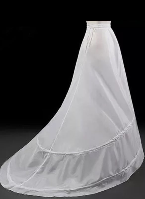 Women Chapel Train Cloth Floor-Length Petticoats