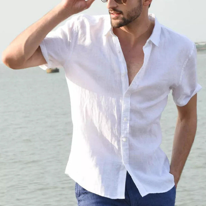 Men's Casual Solid Colour Shirt